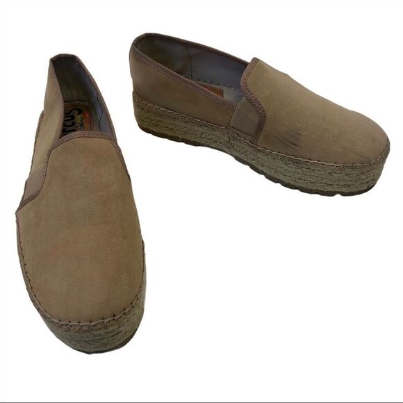 Circus by Sam Edelman Tan Suede Espadrilles 8 - Picture 1 of 9